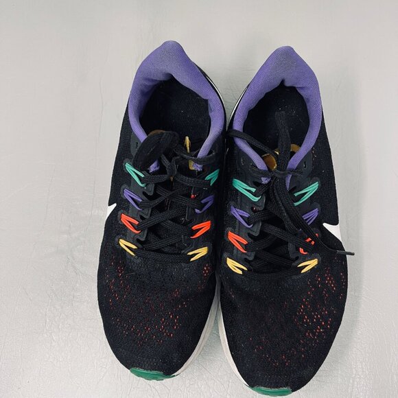 Nike Women Air Zoom Pegasas 36 Running Shoes 7 Black Lace Up Sneakers Ck0820-001 - Picture 3 of 12